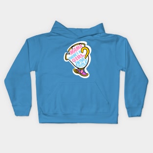 Chip- Beauty and the Beast Kids Hoodie